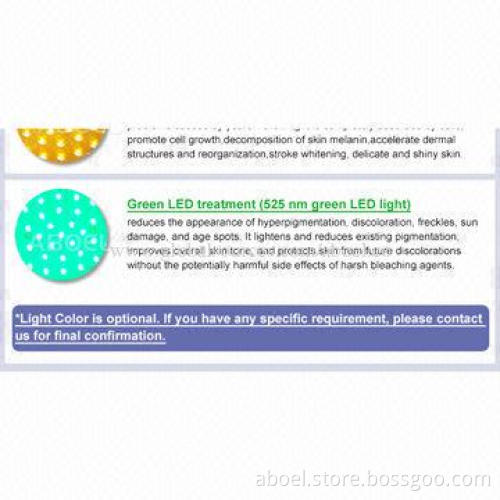 Anti-aging LED light therapy, no side effects